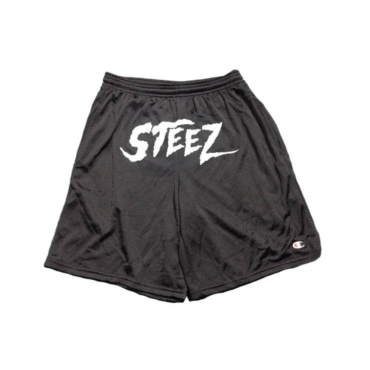 Steez Fiendz Mania Shorts (BLACK)